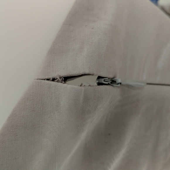 Moulinette Soeurs Women's Lined Bustier Midi Dress Button Back Size 6 - Picture 6 of 14